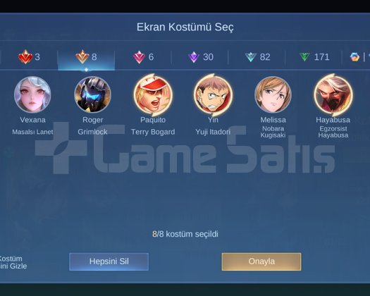 LEGEND KOSTÜMLER + YAYINCI HESABI !!