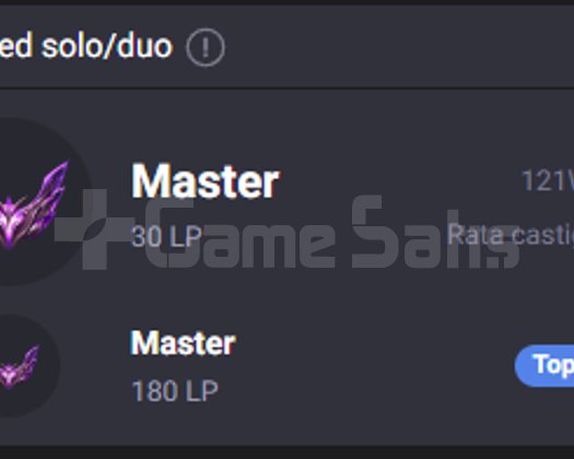 EUW Master 30 lp peak 180lp 61wr handlevelled