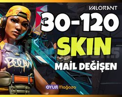 UVIP+ | 30-120 SKİN | MAİL DEĞİŞEN | RANDOM HESAP