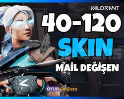 UVIP+ | 40-120 SKİN | MAİL DEĞİŞEN | RANDOM HESAP