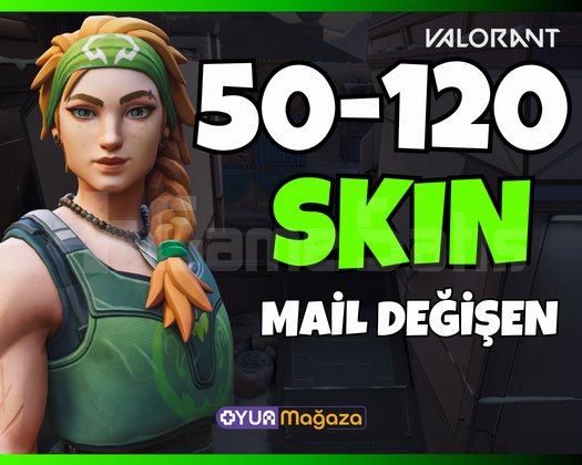 UVIP+ | 50-120 SKİN | MAİL DEĞİŞEN | RANDOM HESAP