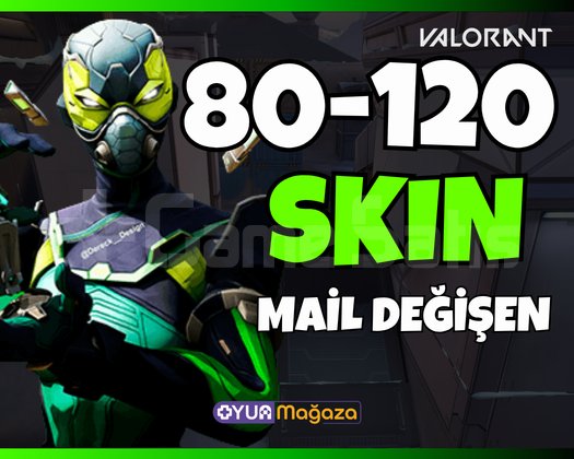 UVIP+ | 80-120 SKİN | MAİL DEĞİŞEN | RANDOM HESAP