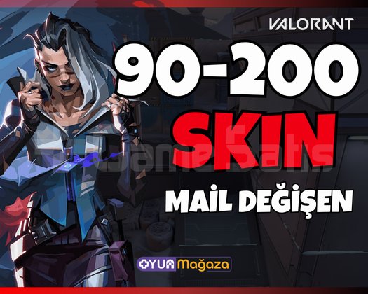 UVIP+ | 90-200 SKİN | MAİL DEĞİŞEN | RANDOM HESAP