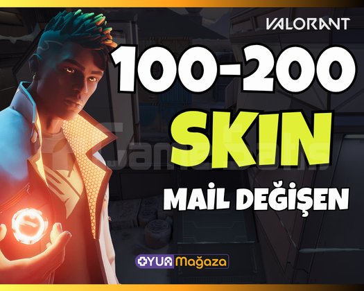 UVIP+ | 100-200 SKİN | MAİL DEĞİŞEN | RANDOM HESAP