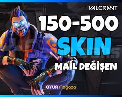 UVIP+ | 150-500 SKİN | MAİL DEĞİŞEN | RANDOM HESAP