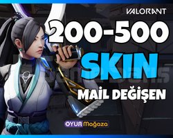 UVIP+ | 200-500 SKİN | MAİL DEĞİŞEN | RANDOM HESAP