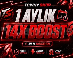 HIZLI DİSCORD 1 AY 14X BOOST