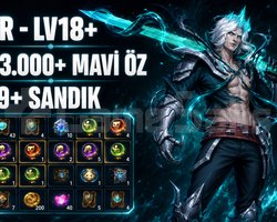 TR LV18+ | Total 19+ Sandık - 53+ Mavi Öz