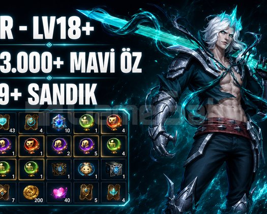 TR LV18+ | Total 19+ Sandık - 53+ Mavi Öz