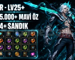 TR LV25+ | Total 24+ Sandık - 65+ Mavi Öz