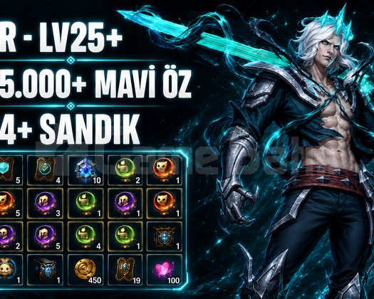 TR LV25+ | Total 24+ Sandık - 65+ Mavi Öz