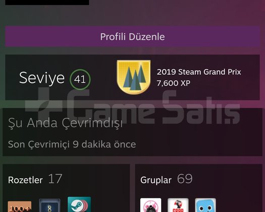 HESABIM ACİL SATILIK SEVİYE 41 CODBO3,CS2,FARCRY6