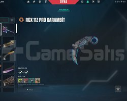 ŞOK FİYAT RGX KARAMBİT DELİPOP VANDAL VE DAHA FAZL