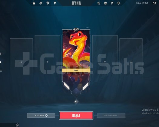 Valorant Skinli Unranked Hesap