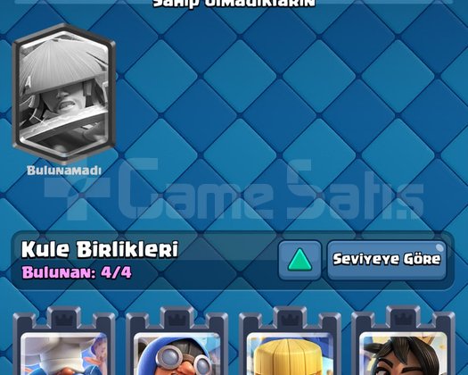 CLASH ROYALE SATILIK HESAP 6 SENELİK