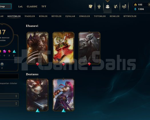 ZÜMRÜT 2 TRYNDAMARE TR ILK 150 TOP MAIN HESAP