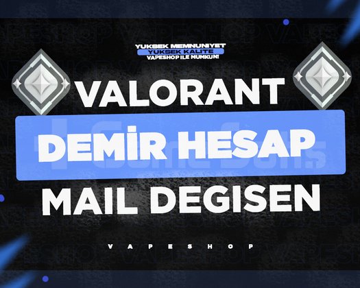 TR - Demir - Mail Değişen - Valorant Hesap
