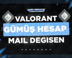 TR - GÜMÜŞ - MAİL DEĞİŞEN - VALORANT HESAP