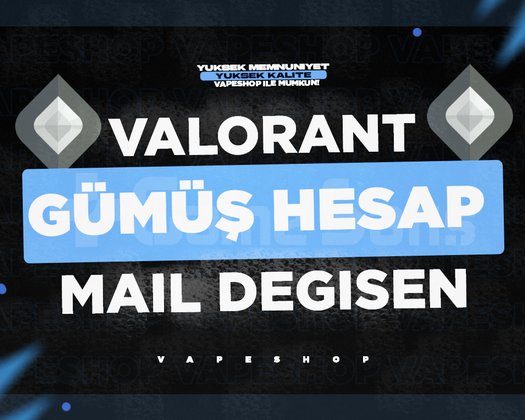 TR - GÜMÜŞ - MAİL DEĞİŞEN - VALORANT HESAP