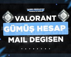 TR - GÜMÜŞ - MAİL DEĞİŞEN - VALORANT HESAP
