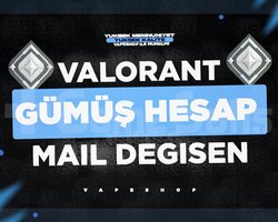 TR - GÜMÜŞ - MAİL DEĞİŞEN - VALORANT HESAP