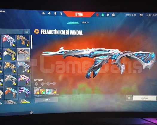 MAİNLİK 173 LVL 25 K YATIRILMIŞ. PEEK YÜCE 3 DOLU