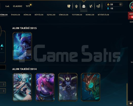 EUW / 30 LEVEL - 40 SKİN  / +MAİL +TELEFON