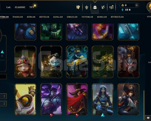 Unranked Handmade hesap 52k maviöz