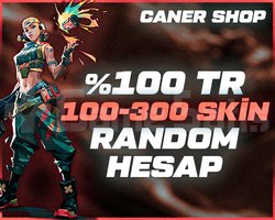 KESİN TR 100-300 SKİN - GARANTİLİ DOPDOLU RANDOM