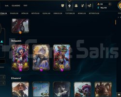 549 LEVEL - 178 SKİN - 151 HERO  / +MAİL
