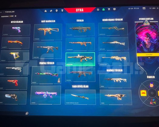 Valorant Championslu FULL+FULL HESAP