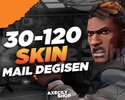 VIP | 30-120 SKİN | MAİL DEĞİŞEN | +16.000 SATIŞ