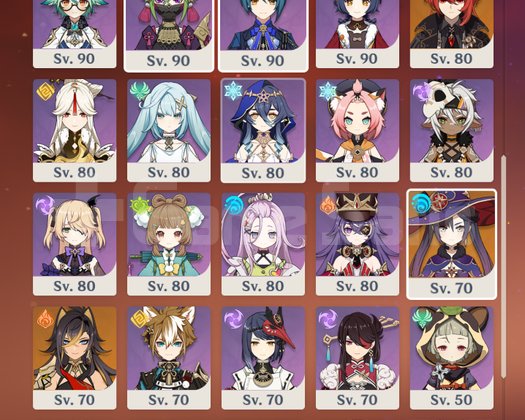 AR60-Server EU-27x5 Genshin Hesabı