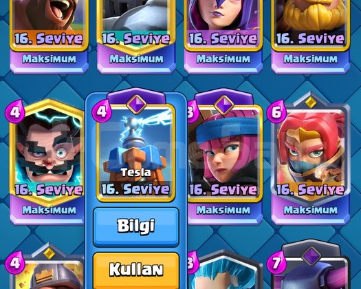 Clash Royale 14.000 Kupa | 41 Max | 22 Evrim | 14ş
