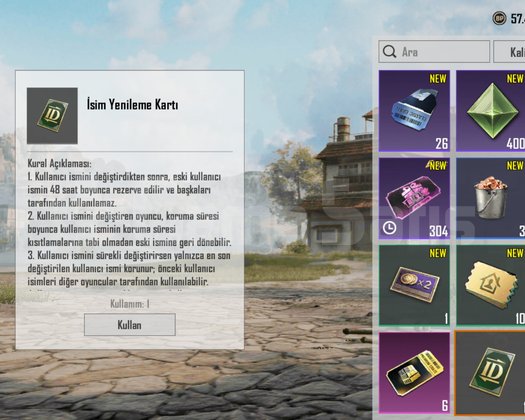 TEK BAĞ !! ALTIN V + 1x ID KARTI ++