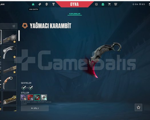 İMMO UĞURLUKLU BOL VANDALLI BIÇAKLI HESAP...