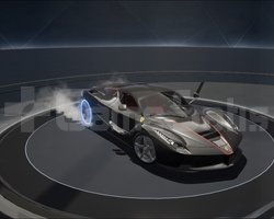 FERRARİ NERO DAYTONA 1 ADET ARAÇ KARTI !!