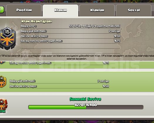 16 ya az kalmış tr klanı