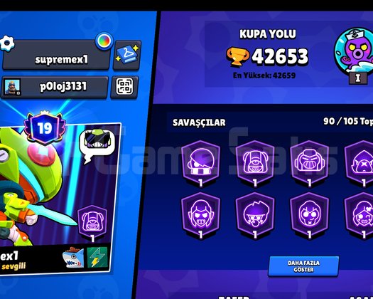 43k bs hesap satılık 20 prestij 290 taş