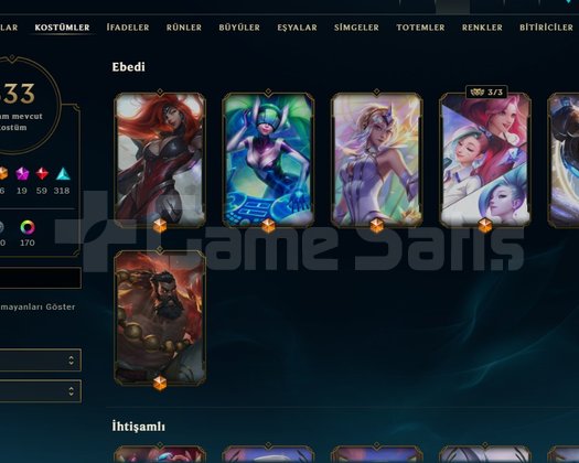 TR 612 LVL 833 KOSTÜM ESKİ DİA MASTER HESAP