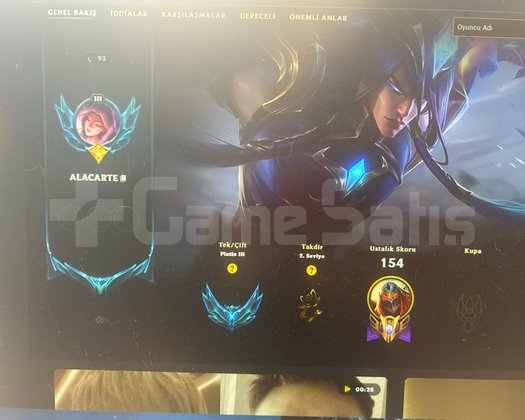 TR / PLAT - HESAP + HANDMADE + MAİL DEĞİŞEN