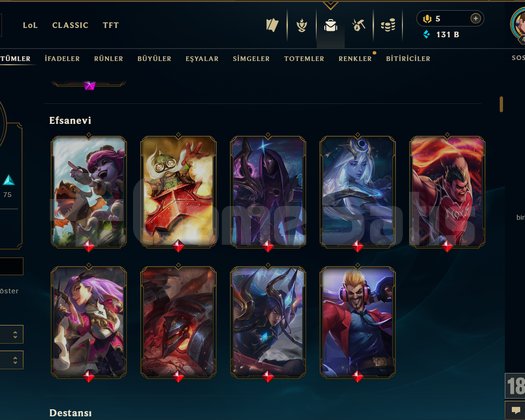 441 LVL + 246 KOSTÜM + 111 HERO + TEL / MAİL!