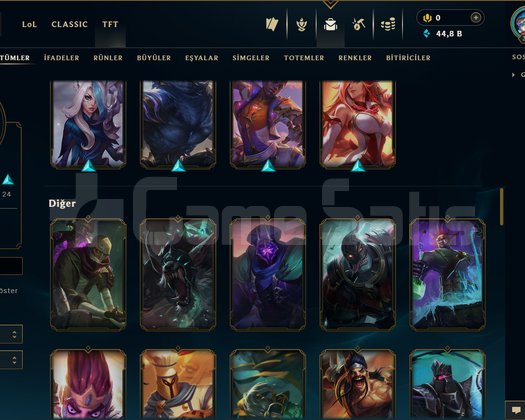 309 LEVEL / 96 SKİN / FUL HERO +MAİL +16K SATIŞ