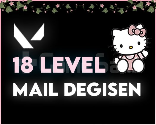 18 LEVEL - MAİL DEĞİŞEN - SORUNSUZ!