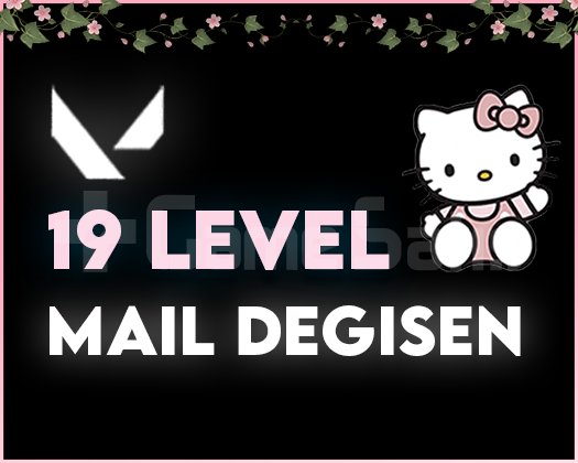19 LEVEL - MAİL DEĞİŞEN - SORUNSUZ!
