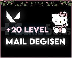 +20 LEVEL - MAİL DEĞİŞEN - SORUNSUZ!