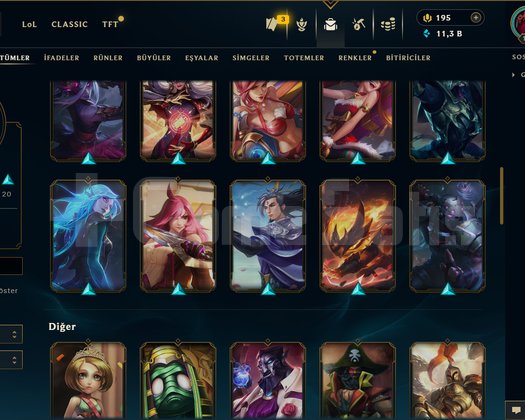 171 LEVEL / 64 SKİN / 101 HERO +MAİL +16K SATIŞ