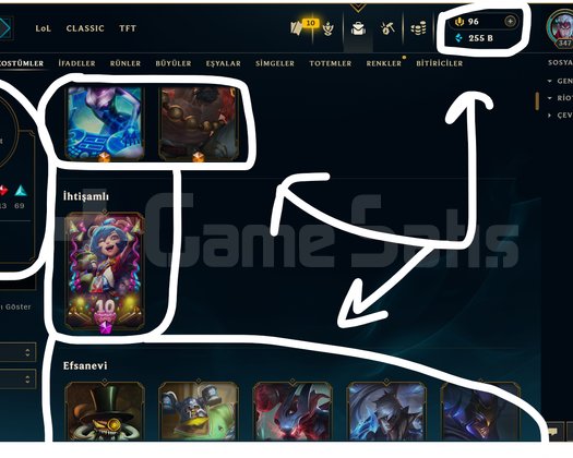 347 LEVEL / 203 SKİN / FUL HERO +MAİL +16K SATIŞ