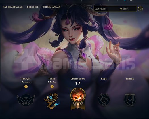 DERECELİ HAZIR / BOL KOSTÜM / UNRANKED