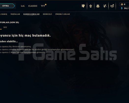 DERECELİ HAZIR / BOL MAVİ ÖZ / UNRANKED